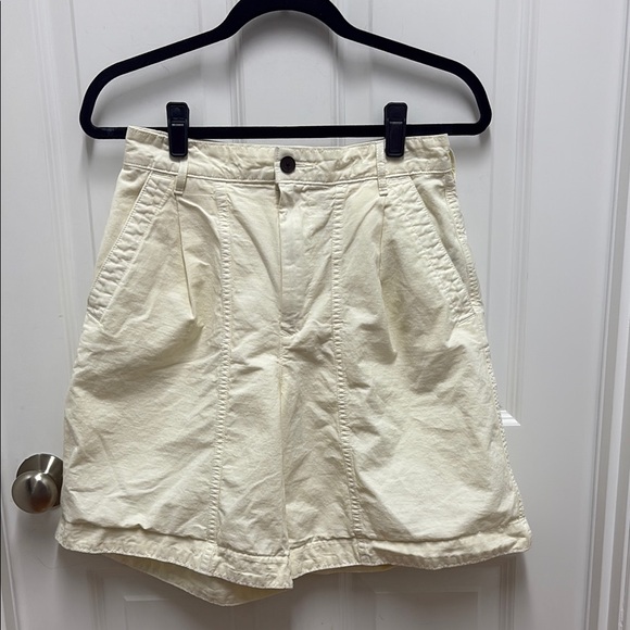 Everlane‎ Women's Organic Cotton White Shorts - size 4 - Picture 1 of 7